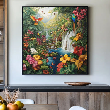 Tropical Wall Painting